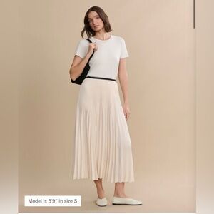 Jenni Kayne Pleated Midi Skirt